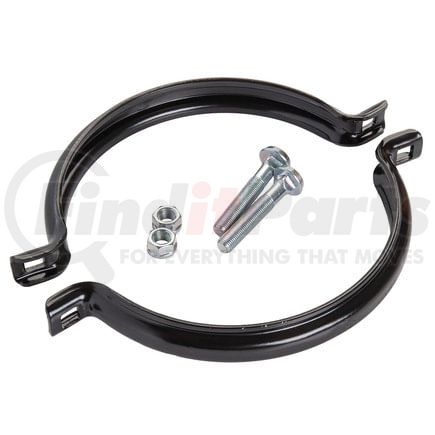 CB24S1 by HALDEX - Air Brake Chamber Clamp Band Kit - Black Finish, T24 Service Chamber, Service Side