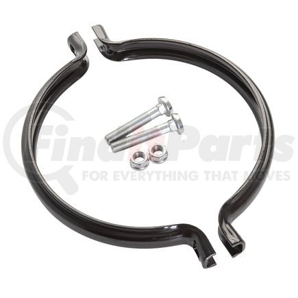 CB30S1 by HALDEX - Air Brake Chamber Clamp Band Kit - Black Finish, T30 Service Chamber, Service Side