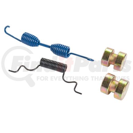 CQ66917 by HALDEX - Drum Brake Hardware Kit - For use on Eaton 15 in. Single Anchor Pin Front Axle Brakes