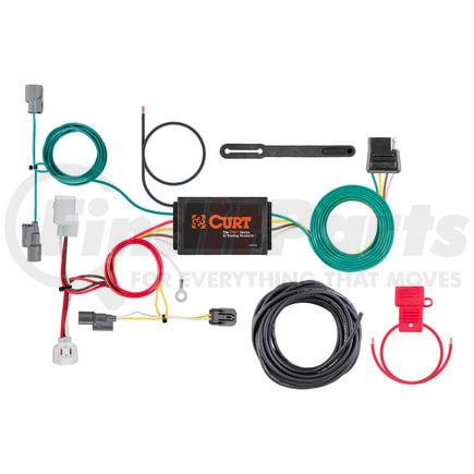 56269 by CURT MANUFACTURING - Custom Wiring Harness; 4-Way Flat Output; Select Acura ILX