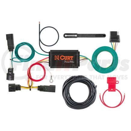 56363 by CURT MANUFACTURING - Custom Wiring Harness; 4-Way Flat Output; Select Buick Encore