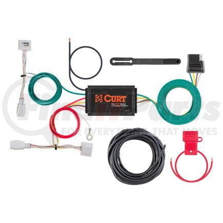 56377 by CURT MANUFACTURING - Custom Wiring Harness; 4-Way Flat Output; Select Mazda CX-5