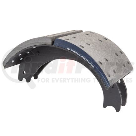 GF4726ES2R by HALDEX - Drum Brake Shoe and Lining Assembly - Rear, Relined, 1 Brake Shoe, without Hardware, for use with Eaton "ESII" Applications