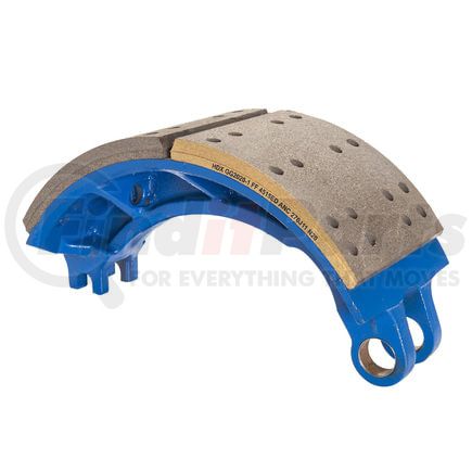 GG4515TCN by HALDEX - Drum Brake Shoe and Lining Assembly - Rear, New, 1 Brake Shoe, without Hardware, for use with Meritor "P" Cast Applications