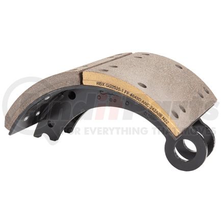 GG4649FN by HALDEX - Drum Brake Shoe and Lining Assembly - Front, New, 1 Brake Shoe, without Hardware