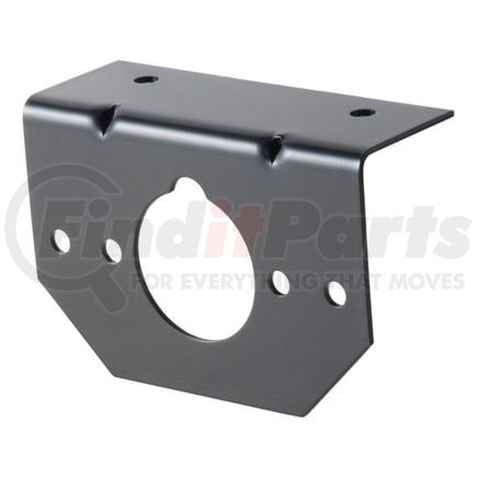 57208 by CURT MANUFACTURING - Connector Mounting Bracket for 4-Way/6-Way Round (Packaged)