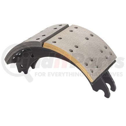 GC4515QR by HALDEX - Drum Brake Shoe and Lining Assembly - Rear, for use with Meritor "Q" Current Design