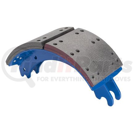 GD4707QN by HALDEX - Drum Brake Shoe and Lining Assembly - Rear, New, without Hardware, for use with Meritor "Q" Plus