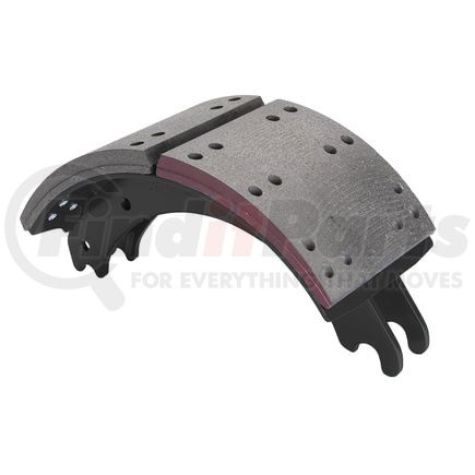 GD4707QR by HALDEX - Drum Brake Shoe - Remanufactured, Rear, Relined, 16-1/2" x 7", 4707 FMSI