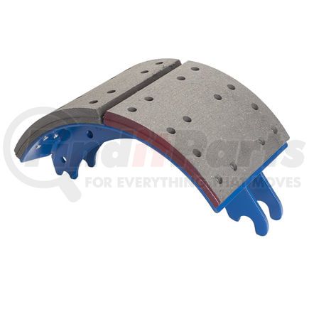 GD4711QN by HALDEX - Drum Brake Shoe and Lining Assembly - Rear, New, without Hardware, for use with Meritor "Q" Plus