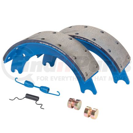 GF1308EJ by HALDEX - Drum Brake Shoe Kit - Rear, 2 Brake Shoes, with Hardware, FMSI 1308