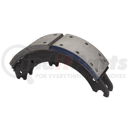 GF4524QR by HALDEX - Drum Brake Shoe and Lining Assembly - without Hardware, for use with Meritor "Q" Current Design