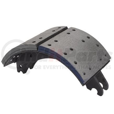 GF4711QR by HALDEX - Drum Brake Shoe - Remanufactured, Rear, Relined, 1 Brake Shoe, for use with Meritor "Q" Plus