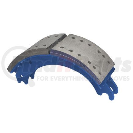 GF4715QN by HALDEX - Drum Brake Shoe and Lining Assembly - Rear, New, without Hardware, for use with Meritor "Q" Plus