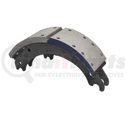 GF4720QR by HALDEX - Drum Brake Shoe and Lining Assembly - Rear, For Use w/ Meritor "Q" Plus