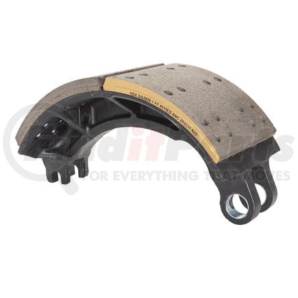 GG4515TCR by HALDEX - Drum Brake Shoe and Lining Assembly - Rear, For Use w/ Meritor "P" Cast
