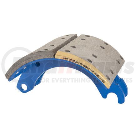 GG4591DXQN by HALDEX - Drum Brake Shoe and Lining Assembly - Rear, New, without Hardware, for use with Dexter (PQ) Style