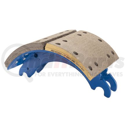 GG4692DQUN by HALDEX - Drum Brake Shoe and Lining Assembly - Rear, New, 1 Brake Shoe, for use with Dana FC