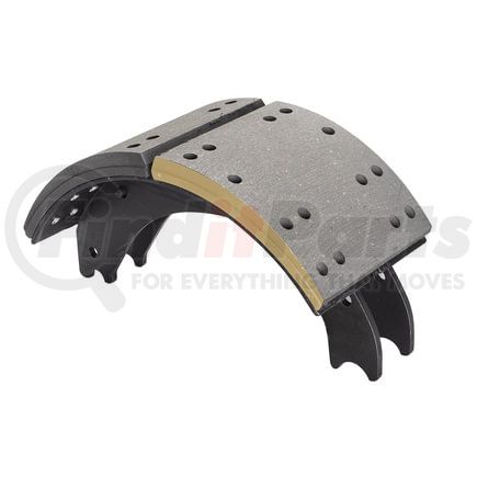 GG4709ES2R by HALDEX - Drum Brake Shoe and Lining Assembly - Rear, Relined, 1 Brake Shoe, for use with Eaton "ESII"