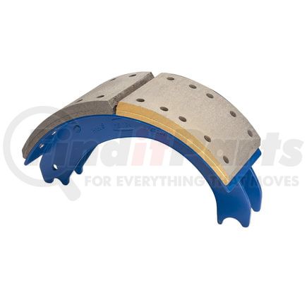 GG4725ES2N by HALDEX - Drum Brake Shoe and Lining Assembly - Front, New, without Hardware, for use with Eaton "ESII"