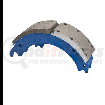 GR4702QN by HALDEX - Drum Brake Shoe and Lining Assembly - Front, New, For Use w/ Meritor "Q" Plus