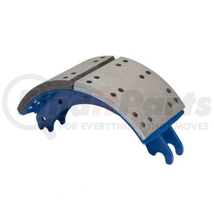 GR4707QN by HALDEX - Drum Brake Shoe and Lining Assembly - Rear, New, without Hardware, for use with Meritor "Q" Plus