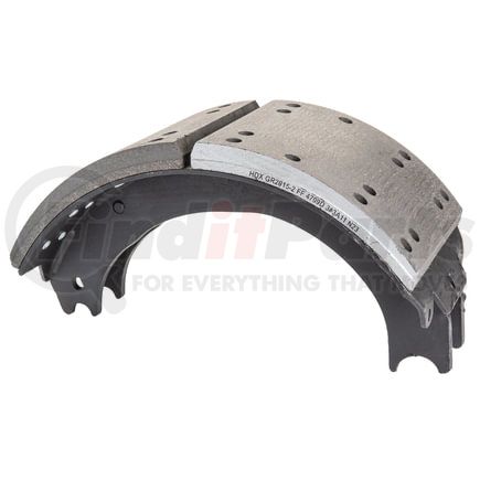 GR4709ESR by HALDEX - Drum Brake Shoe and Lining Assembly - Rear, Relined, 1 Brake Shoe, for use with Eaton "ES"