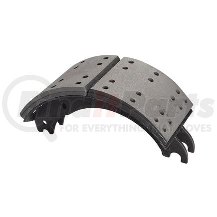 HV774515X3R by HALDEX - Drum Brake Shoe and Lining Assembly - Rear, without Hardware, for use with Fruehauf "XEM3"