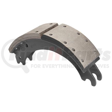 HV884720QR by HALDEX - Drum Brake Shoe and Lining Assembly - Rear, without Hardware, for use with Meritor "Q" Plus