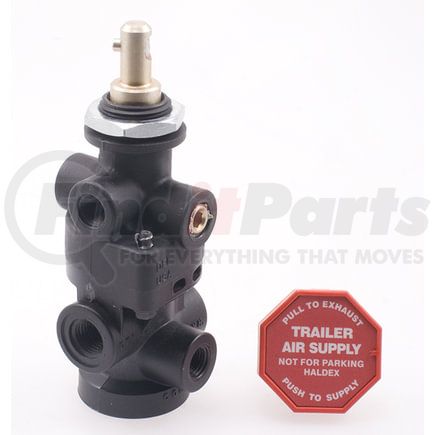 KN20025 by HALDEX - Push-Pull Trailer Air Supply Valve - 1/4 in. Exhaust and Delivery Ports, OEM N20961