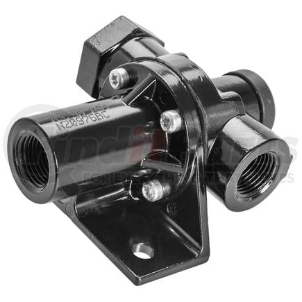 KN21200 by HALDEX - Air Brake Reservoir Purge Valve - (3) 3/8 in. Ports, with Mounting Bracket, OEM N20976BC