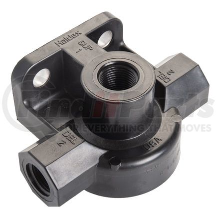 KN32006 by HALDEX - Air Brake Quick Release Valve - 3 PSI, 3/8"" Inlet, 3/8" Delivery