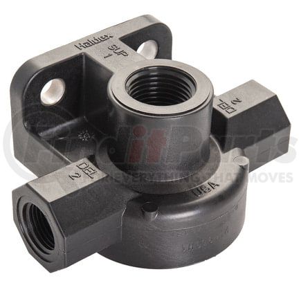 KN32003 by HALDEX - Air Brake Quick Release Valve - 3 PSI, 1/2" Inlet, 3/8" Delivery