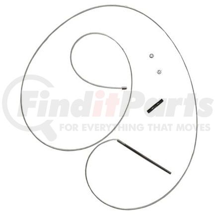 Raybestos BC92817 Parking Brake Cable Raybestos Element3 Parking Brake Cable