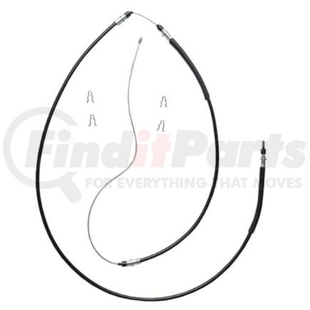 BH384497 by RAYBESTOS - Raybestos Element3 Parking Brake Cable