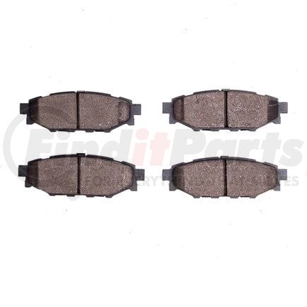 1310-1114-00 by DYNAMIC FRICTION COMPANY - 3000 Ceramic Brake Pads