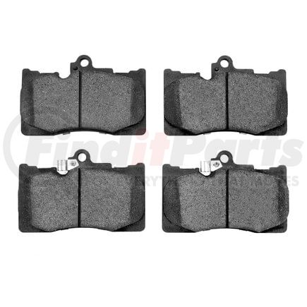 1310-1118-00 by DYNAMIC FRICTION COMPANY - 3000 Ceramic Brake Pads