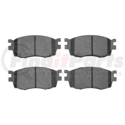 1310-1156-00 by DYNAMIC FRICTION COMPANY - 3000 Ceramic Brake Pads