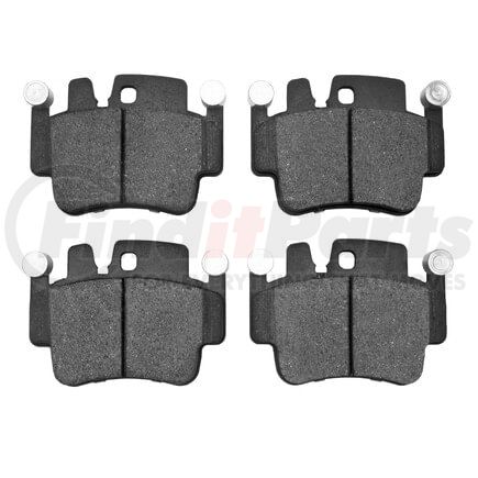 1551-0917-00 by DYNAMIC FRICTION COMPANY - 5000 Advanced Brake Pads - Low Metallic