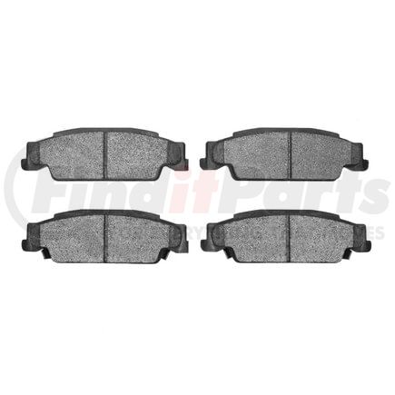 1551-0922-00 by DYNAMIC FRICTION COMPANY - 5000 Advanced Brake Pads - Ceramic