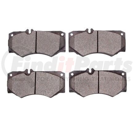 1551-0927-00 by DYNAMIC FRICTION COMPANY - 5000 Advanced Brake Pads - Low Metallic