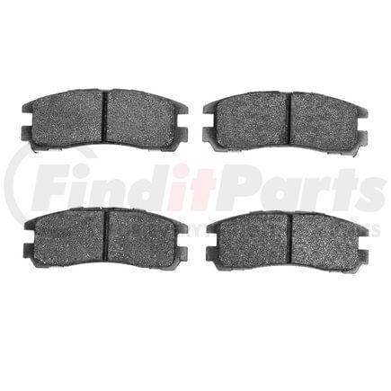 1000-0383-00 by DYNAMIC FRICTION COMPANY - DFC Track/Street Pads - Low Metallic