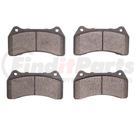 1551-0938-00 by DYNAMIC FRICTION COMPANY - 5000 Advanced Brake Pads - Low Metallic