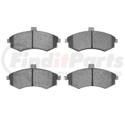 1551-0941-00 by DYNAMIC FRICTION COMPANY - 5000 Advanced Brake Pads - Ceramic