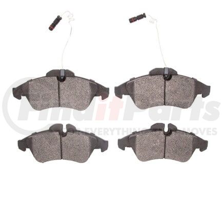 1551-0950-00 by DYNAMIC FRICTION COMPANY - 5000 Advanced Brake Pads - Low Metallic