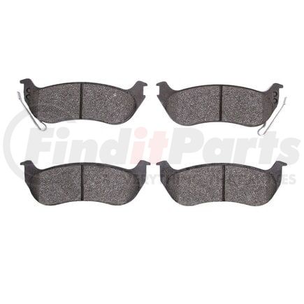 1551-0964-00 by DYNAMIC FRICTION COMPANY - 5000 Advanced Brake Pads - Ceramic