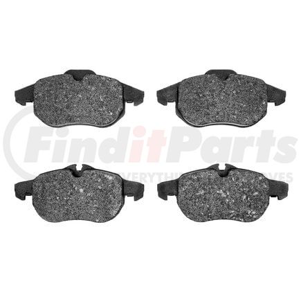 1551-0972-00 by DYNAMIC FRICTION COMPANY - 5000 Advanced Brake Pads - Low Metallic