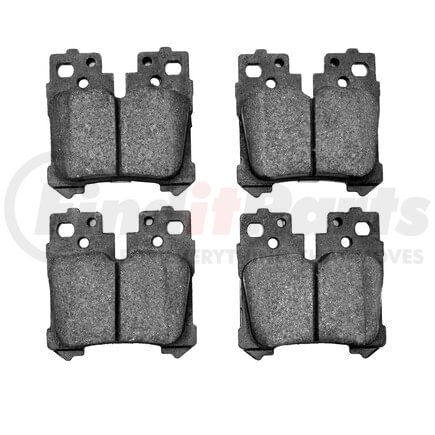 1310-1283-00 by DYNAMIC FRICTION COMPANY - 3000 Ceramic Brake Pads