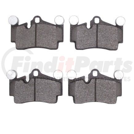 1551-0978-00 by DYNAMIC FRICTION COMPANY - 5000 Advanced Brake Pads - Low Metallic