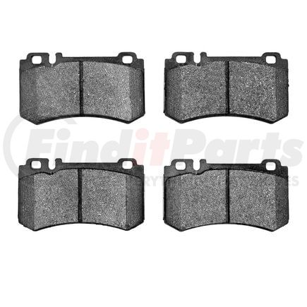 1551-0984-00 by DYNAMIC FRICTION COMPANY - 5000 Advanced Brake Pads - Low Metallic